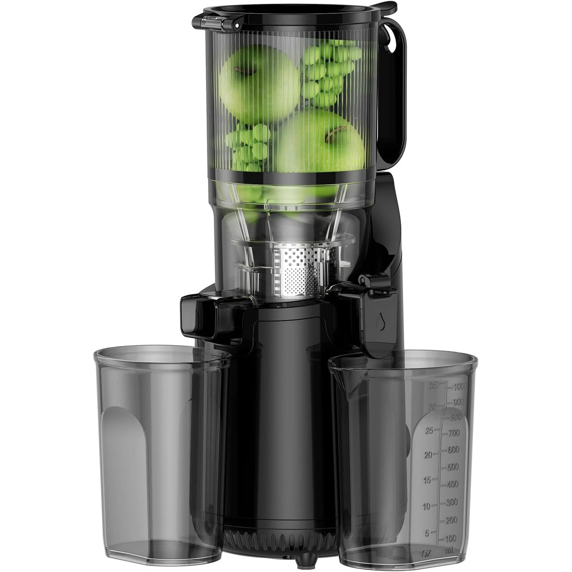 Cold Press Juicer, Amumu Slow Masticating Machines With 5.3