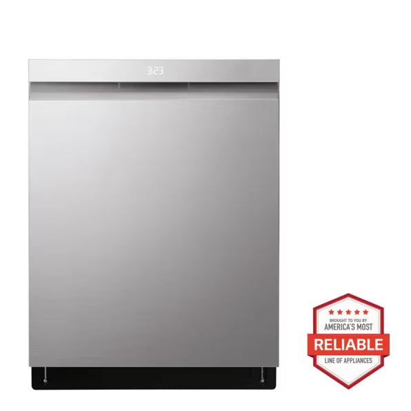 LG - LDPM6762S - Top Control Wi-Fi Enabled Dishwasher with QuadWash Pro