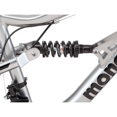 MONGOOSE 24" LIMESTONE SILVER MOUNTAIN BIKE 21 SPEED - SILVER