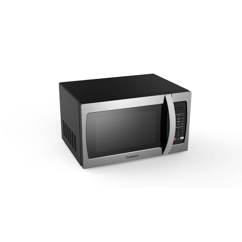 Cuisinart 1.3 cu ft Microwave Oven: Countertop, 1000W, 11 Power Levels, Child Lock, Digital Display, Black