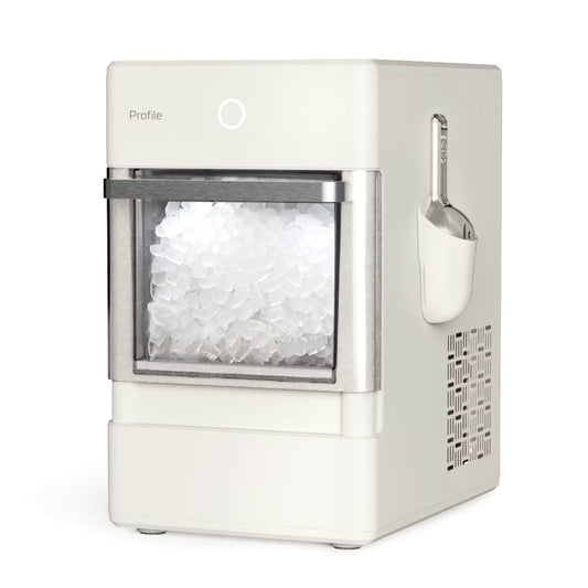 GE Profile - Appliances Opal Nugget Ice Maker - Hearth & Hand™ with Magnolia: Stainless Steel, Countertop, 34 lbs Daily Production