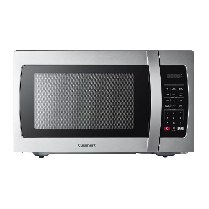 Cuisinart 1.3 cu ft Microwave Oven: Countertop, 1000W, 11 Power Levels, Child Lock, Digital Display, Black