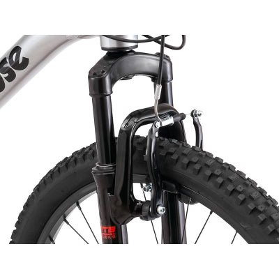 MONGOOSE 24" LIMESTONE SILVER MOUNTAIN BIKE 21 SPEED - SILVER