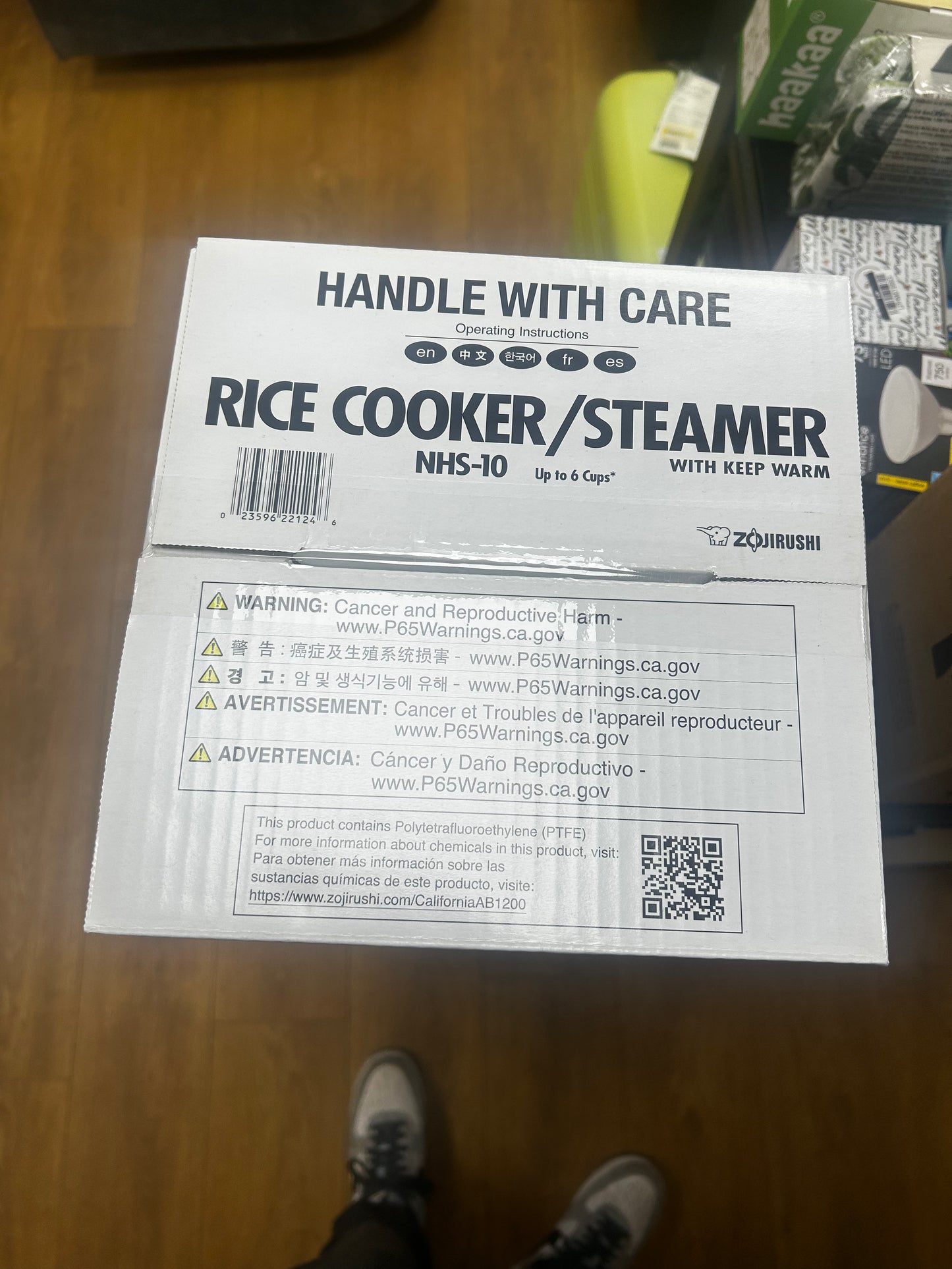 Zojirushi 6-Cup Rice Cooker