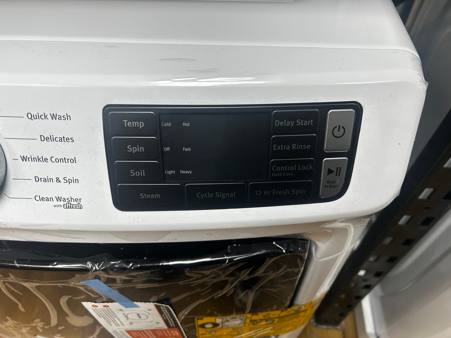 Maytag - MHW5630HW - 27 Inch Front Load Washer with 4.5 cu. ft. Capacity, 12-Hr Fresh Hold® Option, 10 Wash Cycles, Steam Option, Quick Wash Cycle, Late Add Feature, Cycle Memory, ADA Compliant, and ENERGY STAR®: White