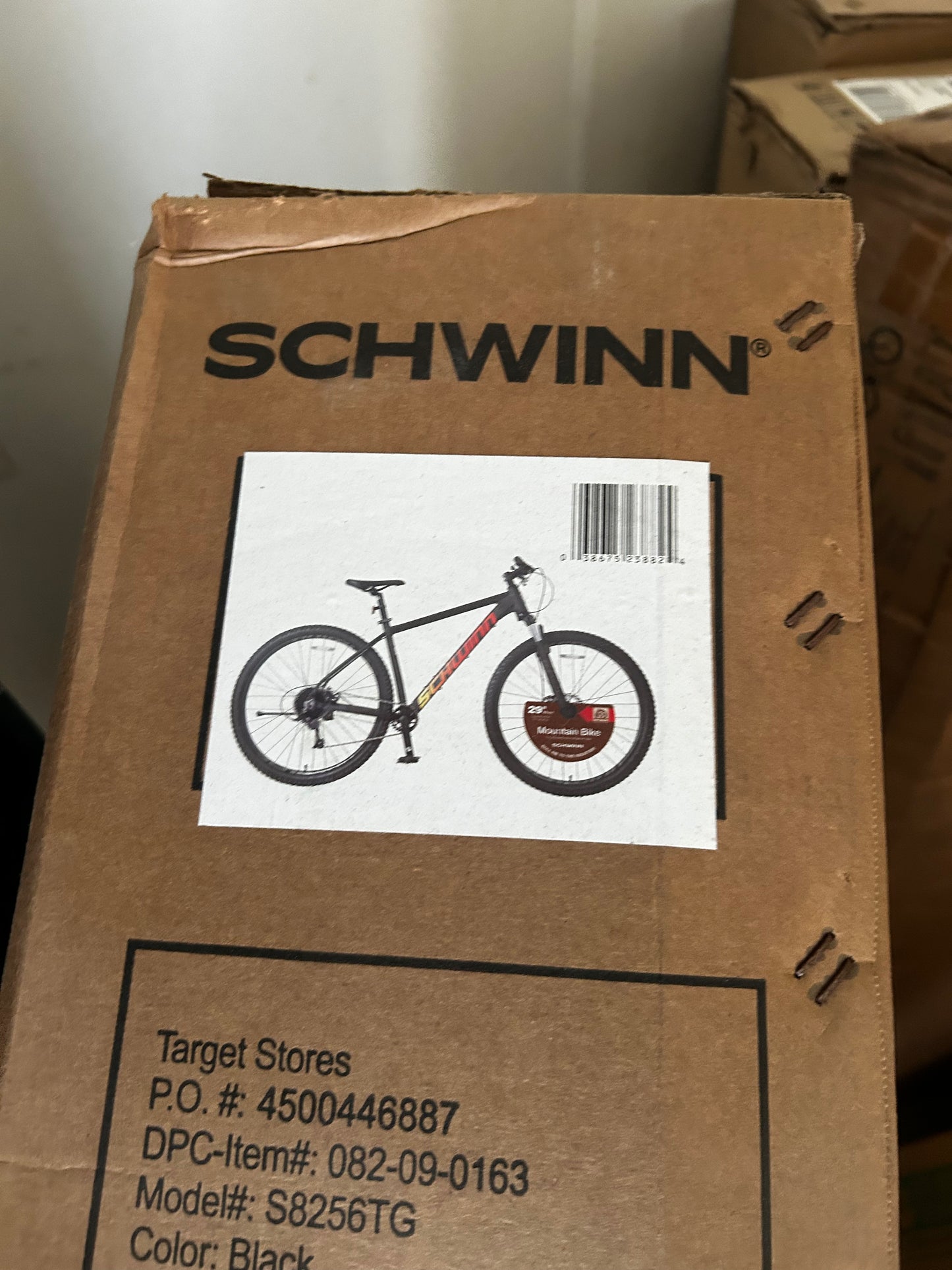 SCHWINN 29" SCHWINN ASCENSION TRAIL MOUNTAIN BIKE 7-SPEED 18.5" FRAME - BLACK