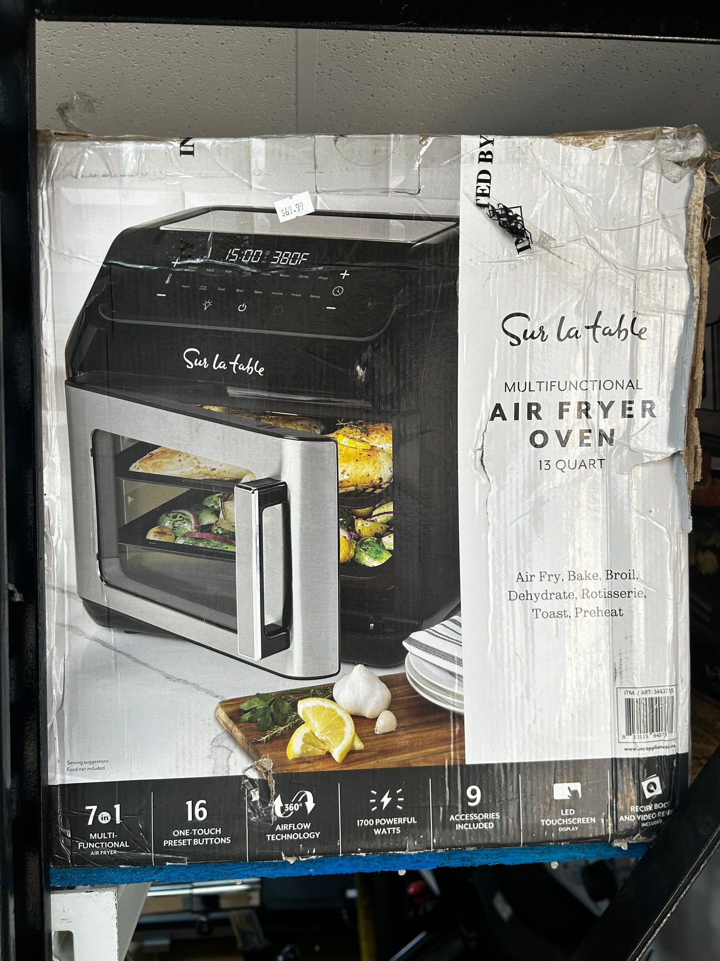 Sur La Table Multi-Function Air Fryer, 13 qt.