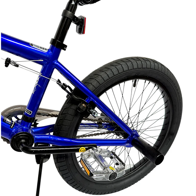 MONGOOSE INDEX 2.0 20" KIDS BMX FREESTYLE BIKE, BLUE