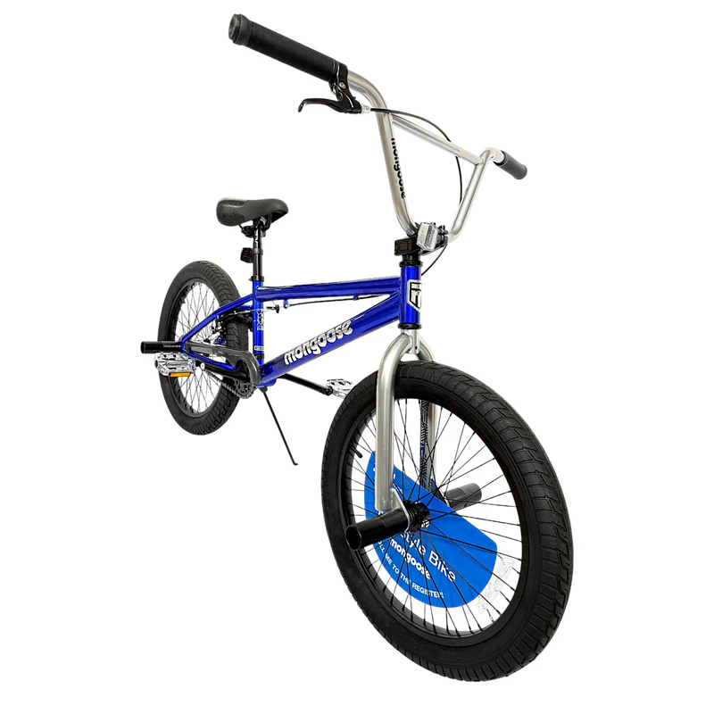 MONGOOSE INDEX 2.0 20" KIDS BMX FREESTYLE BIKE, BLUE