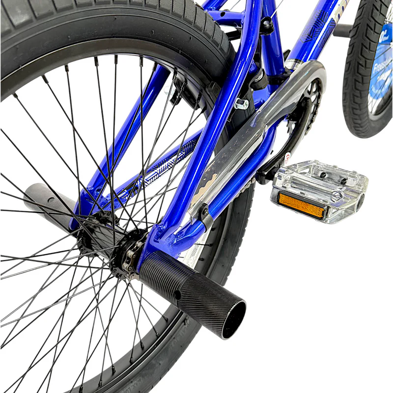 MONGOOSE INDEX 2.0 20" KIDS BMX FREESTYLE BIKE, BLUE