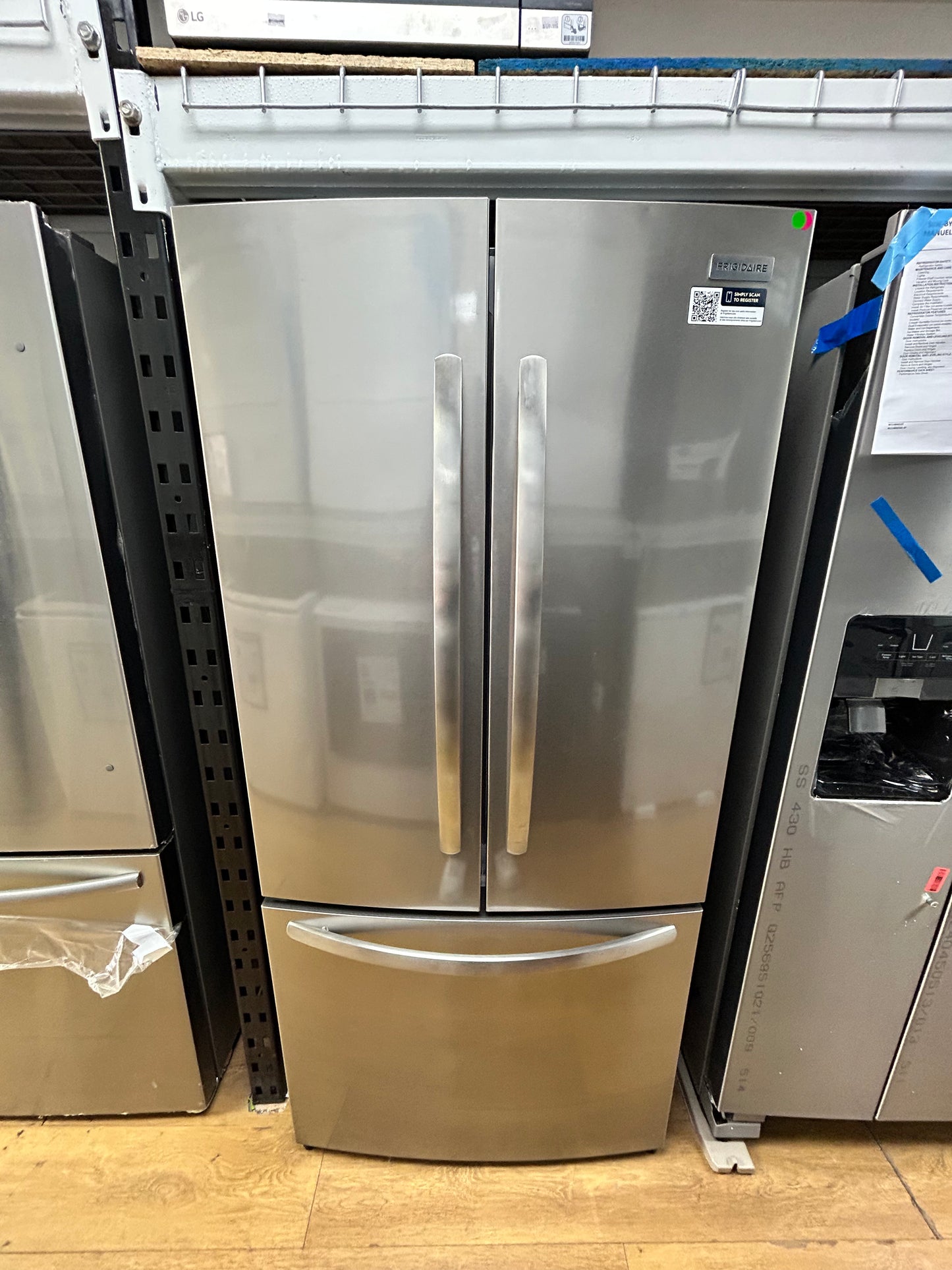 Frigidaire - FRFG1723AV -  17.6 Cu. Ft. Counter-Depth French Door Refrigerator - Stainless Steel
