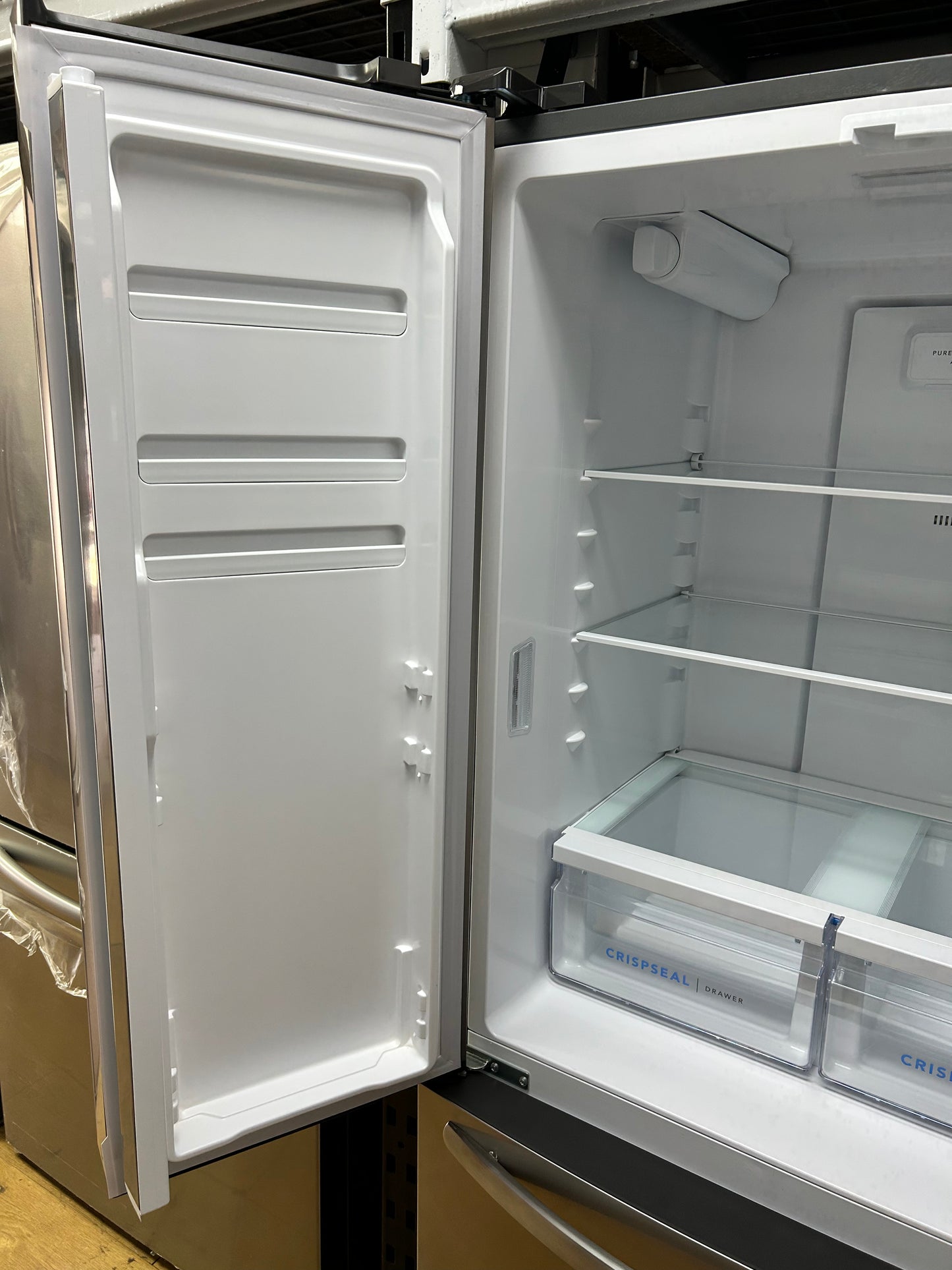 Frigidaire - FRFG1723AV -  17.6 Cu. Ft. Counter-Depth French Door Refrigerator - Stainless Steel