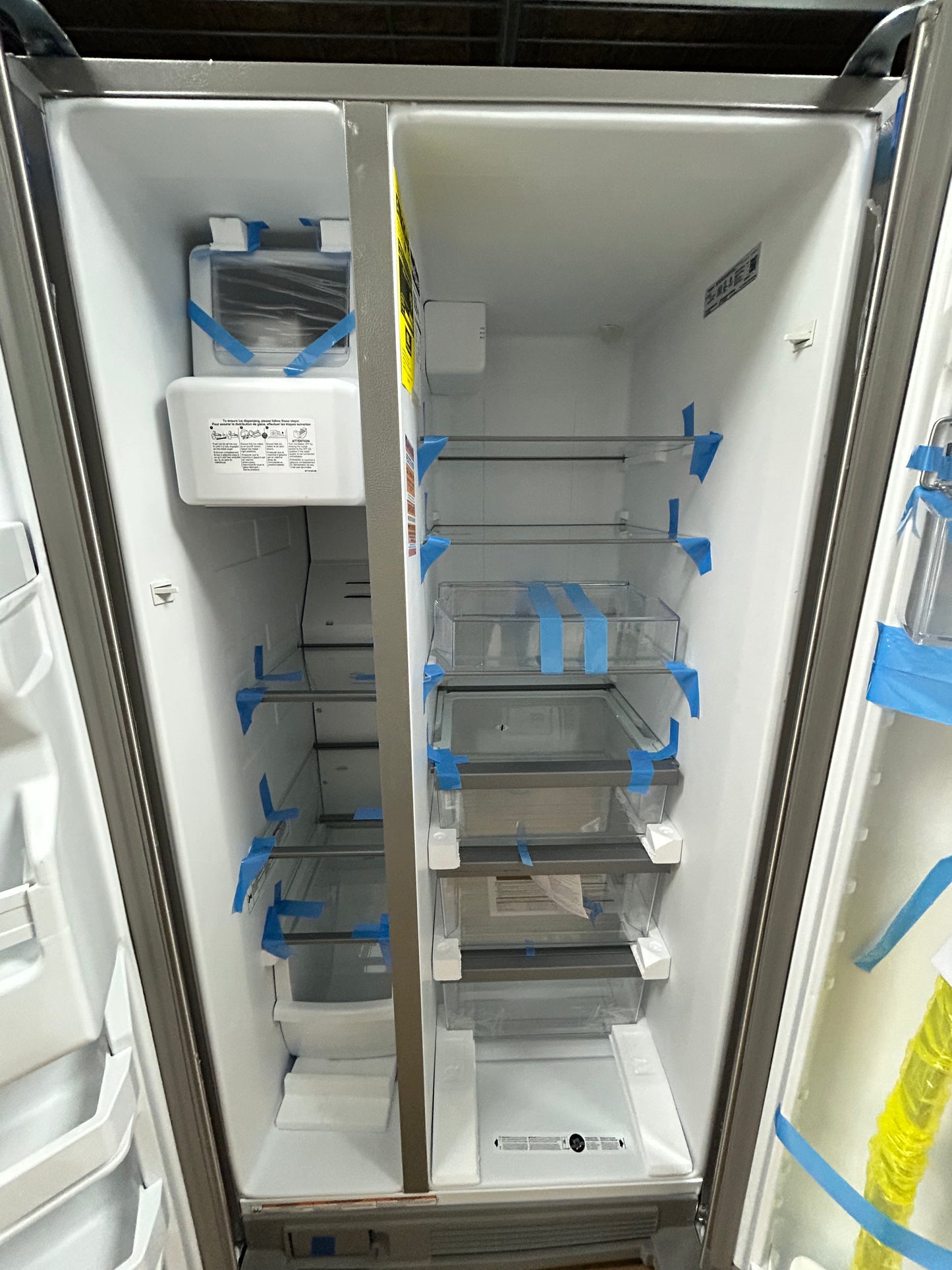 Whirlpool - WRS321SDHZ - 21.4 Cu. Ft. Side-by-Side Refrigerator - Monochromatic Stainless Steel