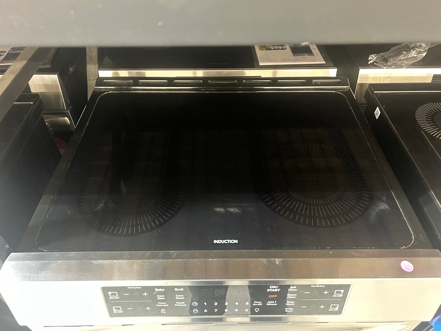 Frigidaire -FGIH3047VF-  Gallery 5.4 Cu. Ft. Freestanding Electric Induction Range Air Fry with Self and Steam Clean - Smudge-Proof® Stainless Steel