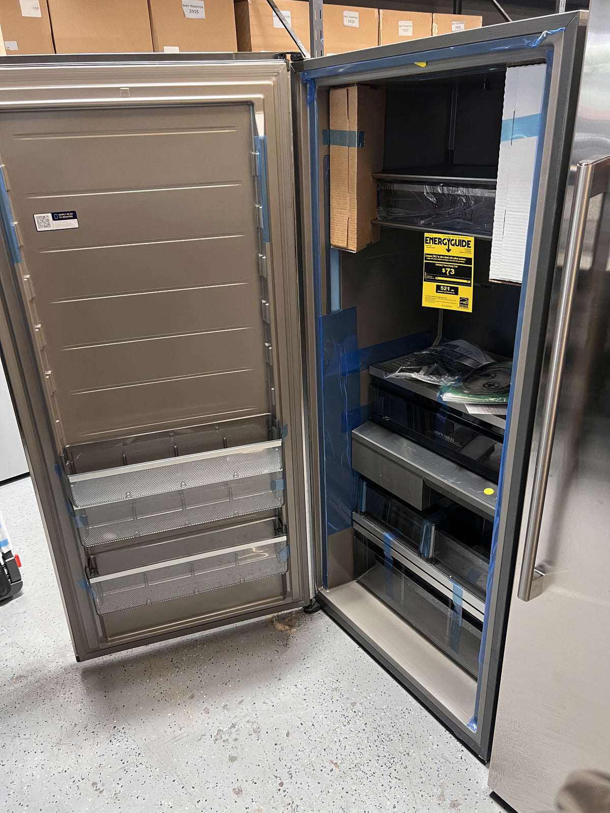 Electrolux EI33AR80WS / EI33AF80WS 66" Refrigerator / Freezer Collumns - SS