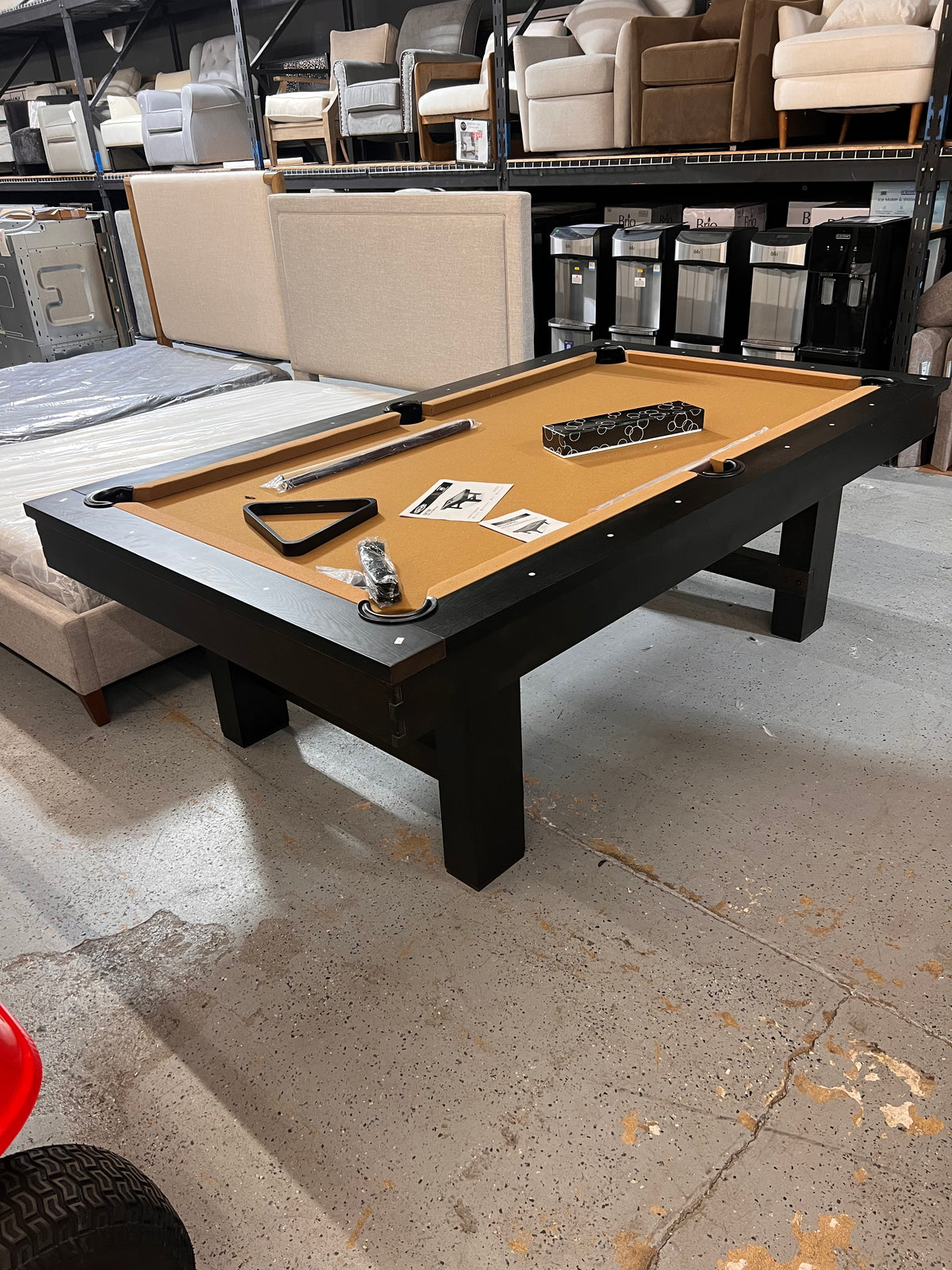 EastPoint Sports Dayton 96-Inch Pool Table, Beige