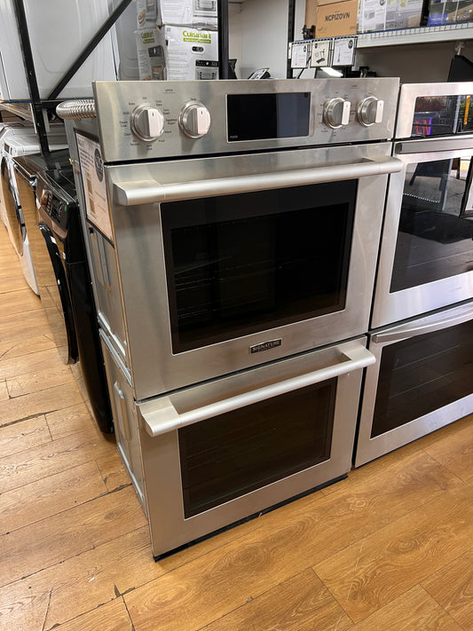 SKS SKSDV3002S 30" Double Wall Oven with Steam-Combi Convection, Stainless Steel