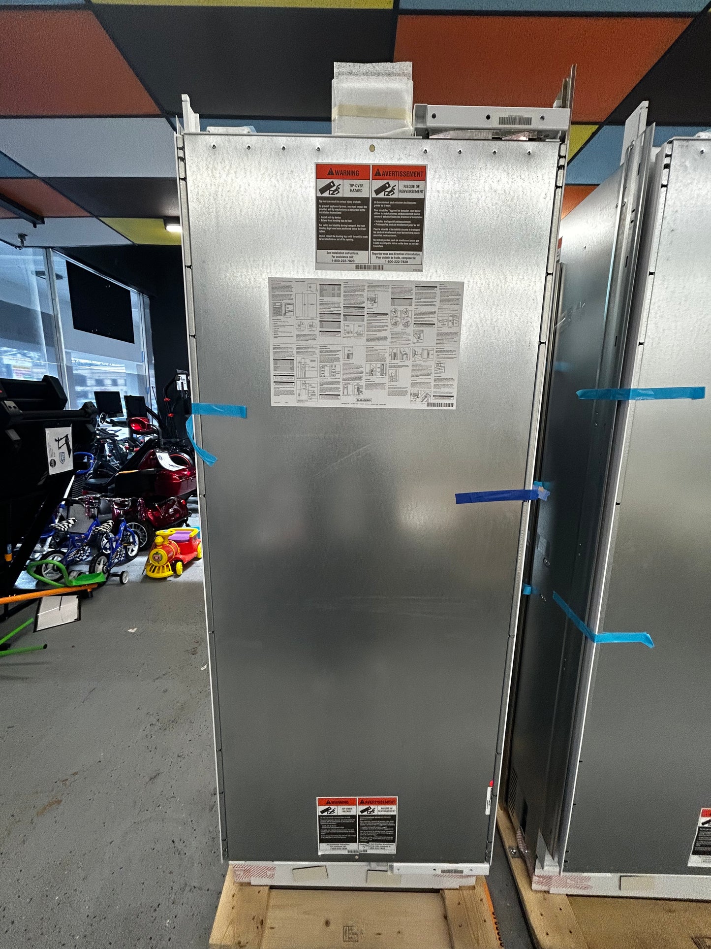 Sub Zero - IC-30R - Legacy Model - 30" Designer Column Refrigerator - Panel Ready