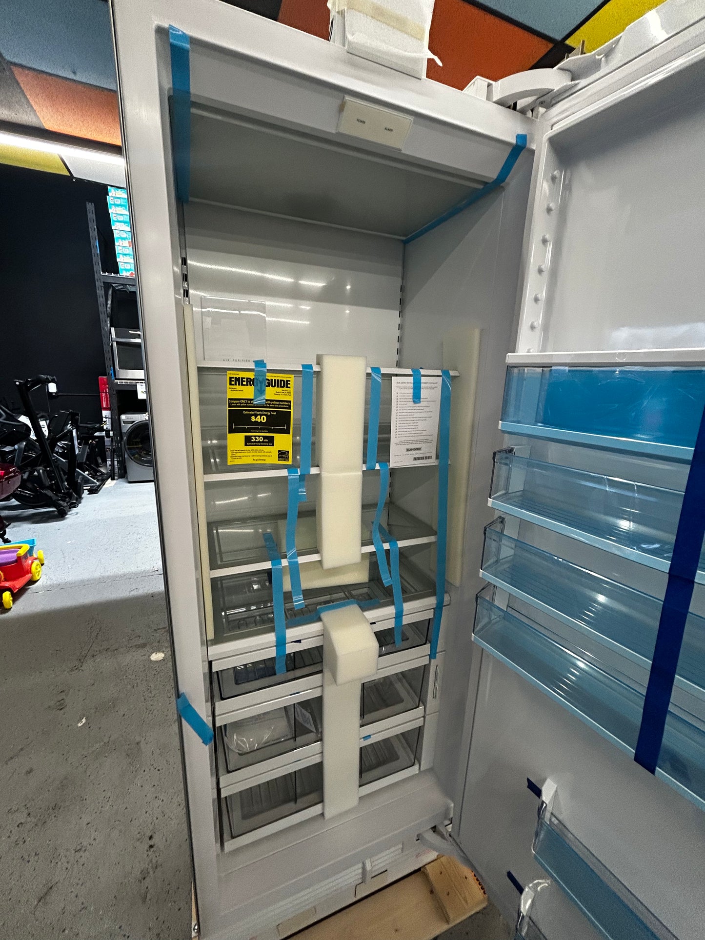 Sub Zero - IC-30R - Legacy Model - 30" Designer Column Refrigerator - Panel Ready