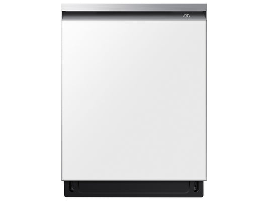 Samsung BESPOKE - DW80BB707012 - 24 Inch Fully Integrated Smart Dishwasher with 15 Place Settings, StormWash+, Whisper Quiet 42dBA, Smart Dry, AutoRelease™ Door, FlexLoad™ Rack System, Wi-Fi Connectivity, Cutlery Tray, LED Time Display