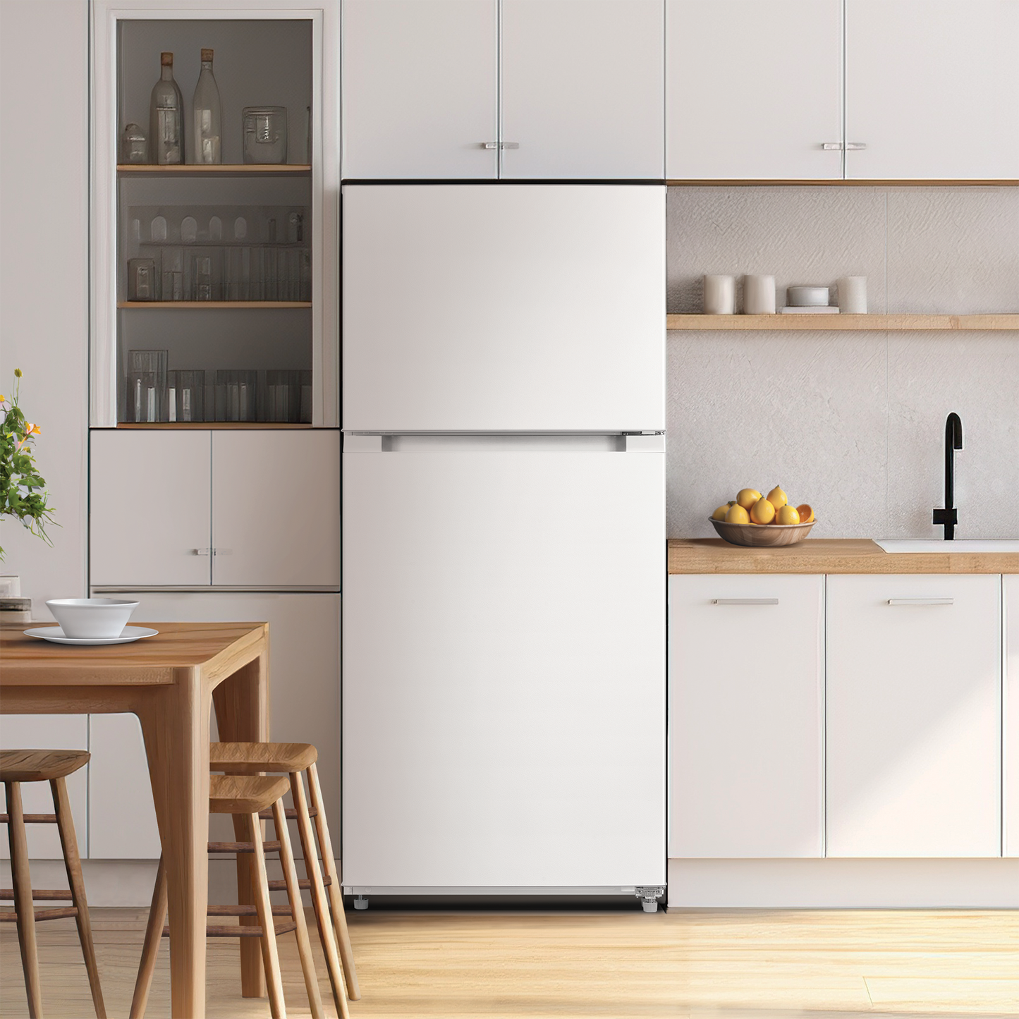 Element - ERT18CSEW - Electronics 18.1 cu. ft. Top Freezer Refrigerator - White, ENERGY STAR