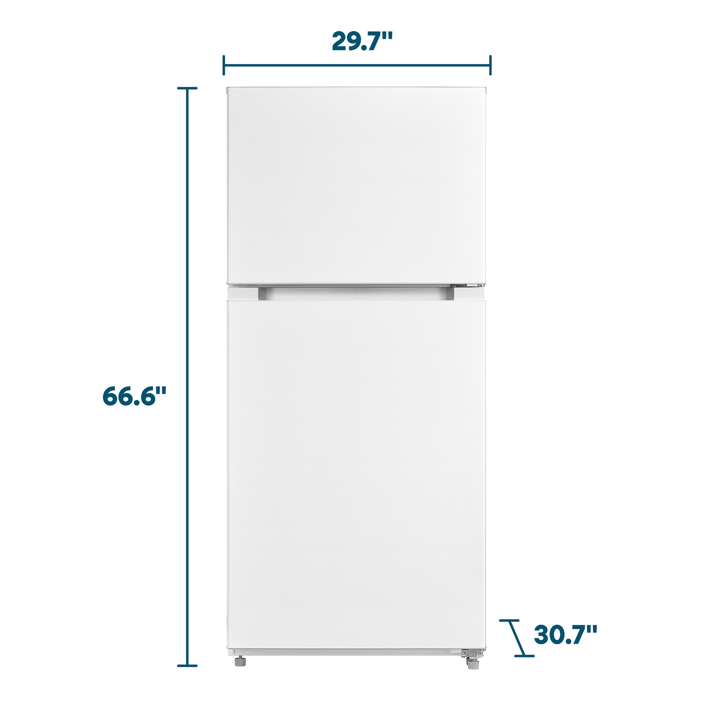 Element - ERT18CSEW - Electronics 18.1 cu. ft. Top Freezer Refrigerator - White, ENERGY STAR