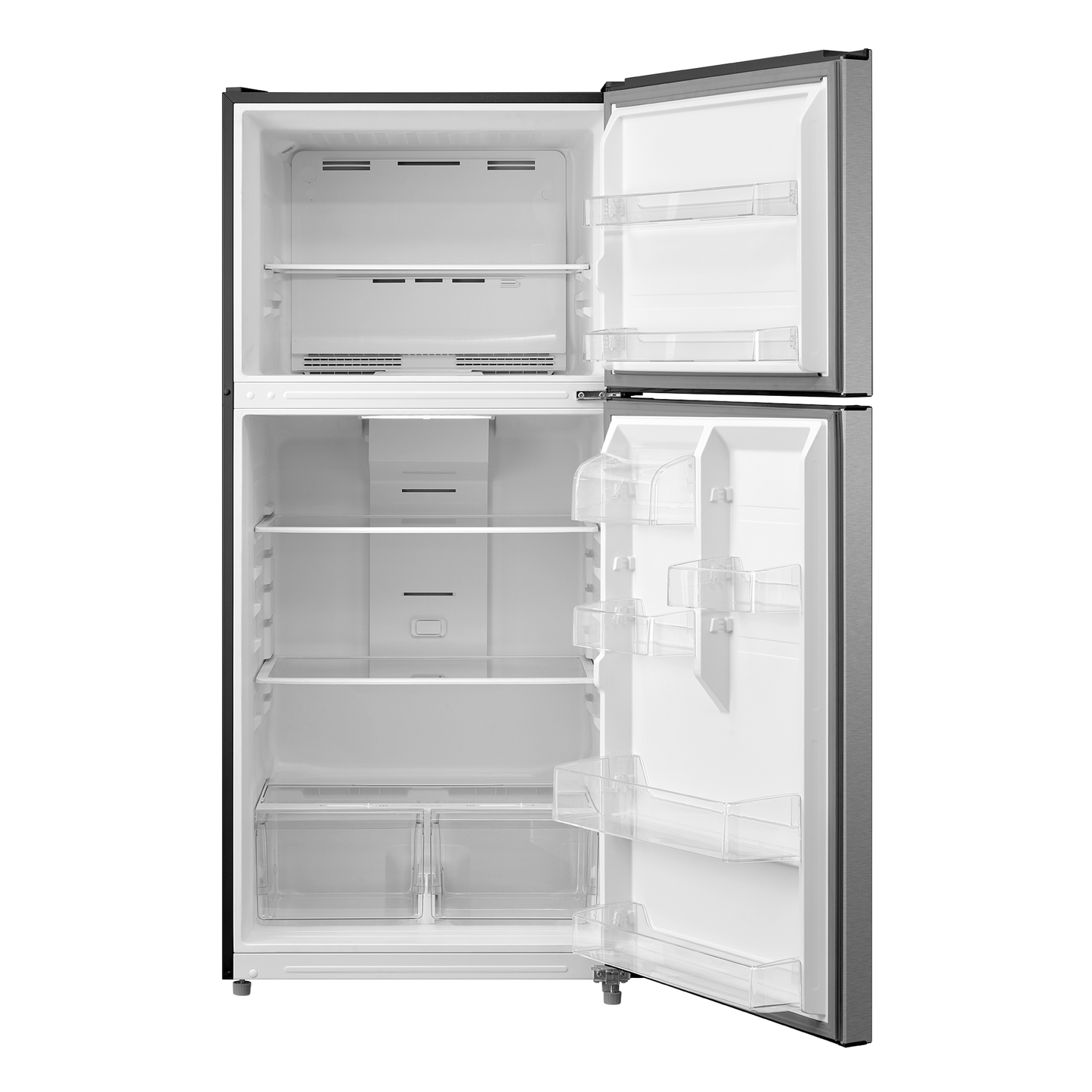 Element - ERT18CSES - Electronics 18.1 cu. ft. Top Freezer Refrigerator - Stainless Steel, ENERGY STAR
