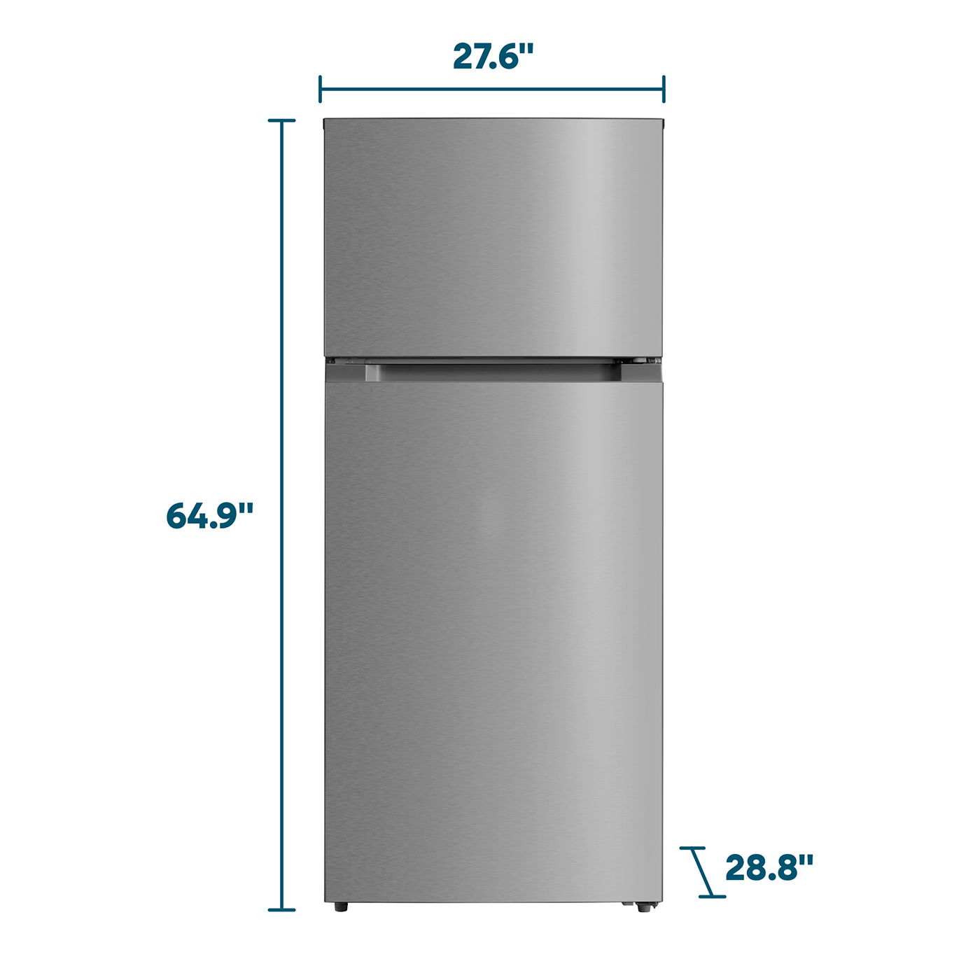 Element - ERT16CGDS - 16.0 cu. ft. Top Freezer Refrigerator - Stainless Steel, ENERGY STAR