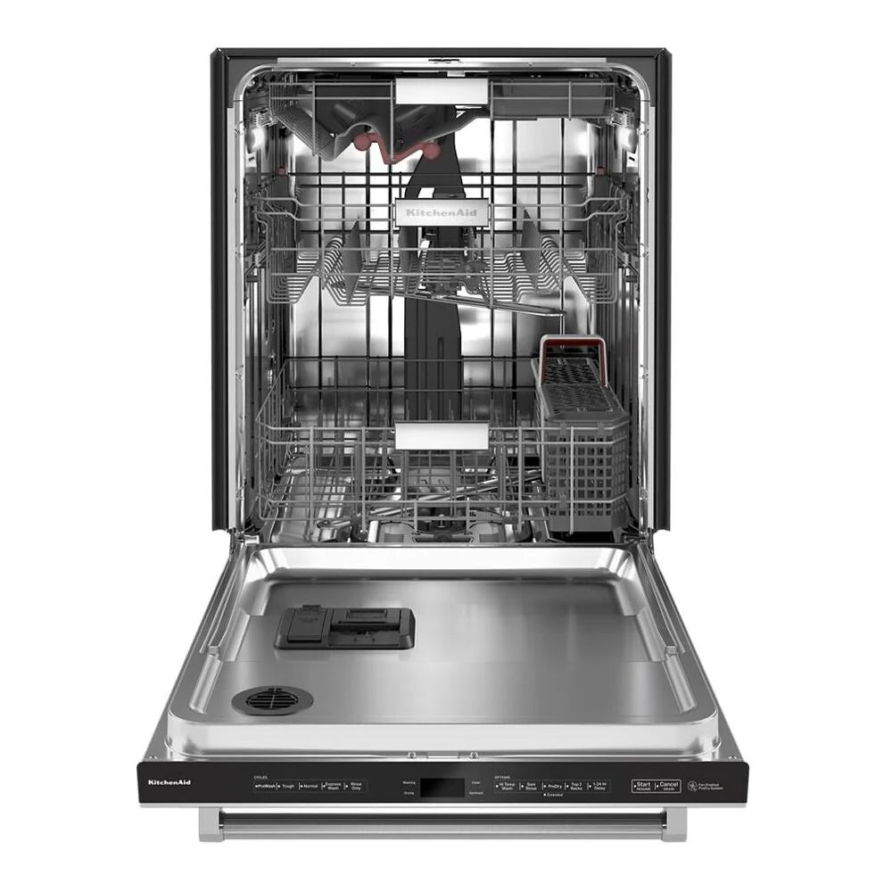 KitchenAid - KDTM704KPS - 24 inch Built-In Dishwasher with 44 dBA, 16 Place Settings, 5 Wash Cycles