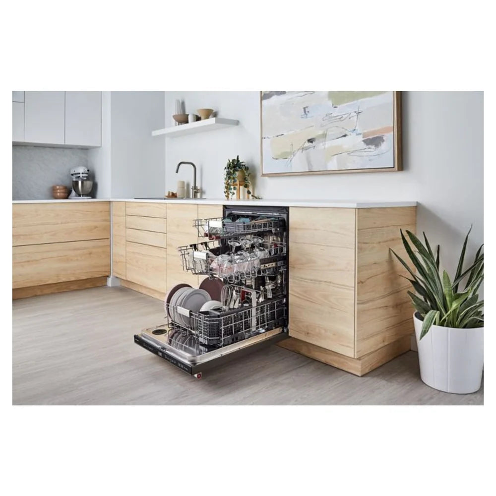 KitchenAid - KDTM704KPS - 24 inch Built-In Dishwasher with 44 dBA, 16 Place Settings, 5 Wash Cycles