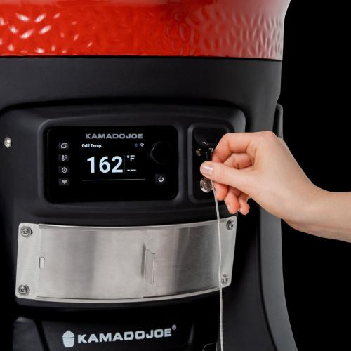 Kamado - Joe Konnected Joe 18 in. Digital Charcoal Grill and Smoker with Auto-Ignition and Wi-Fi Temperature Control