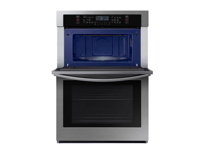 Samsung - NQ70T5511DS - 30" Microwave Combination Wall Oven with WiFi - Stainless steel