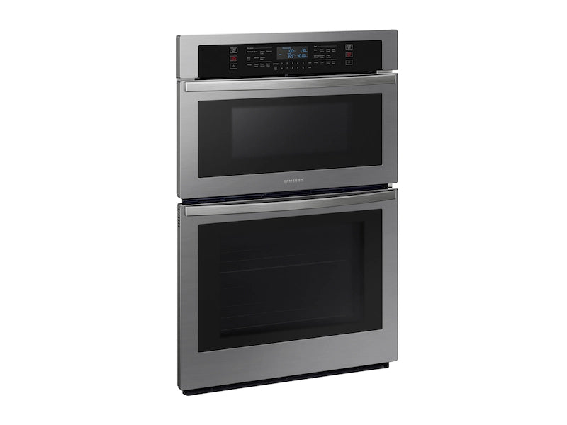 Samsung - NQ70T5511DS - 30" Microwave Combination Wall Oven with WiFi - Stainless steel