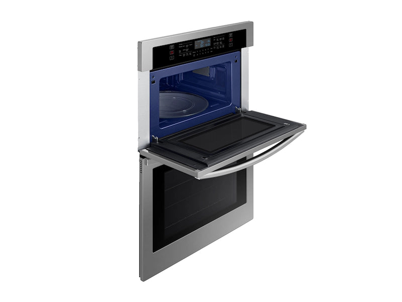 Samsung - NQ70T5511DS - 30" Microwave Combination Wall Oven with WiFi - Stainless steel