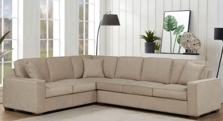 Synergy Home Fabric Sectional