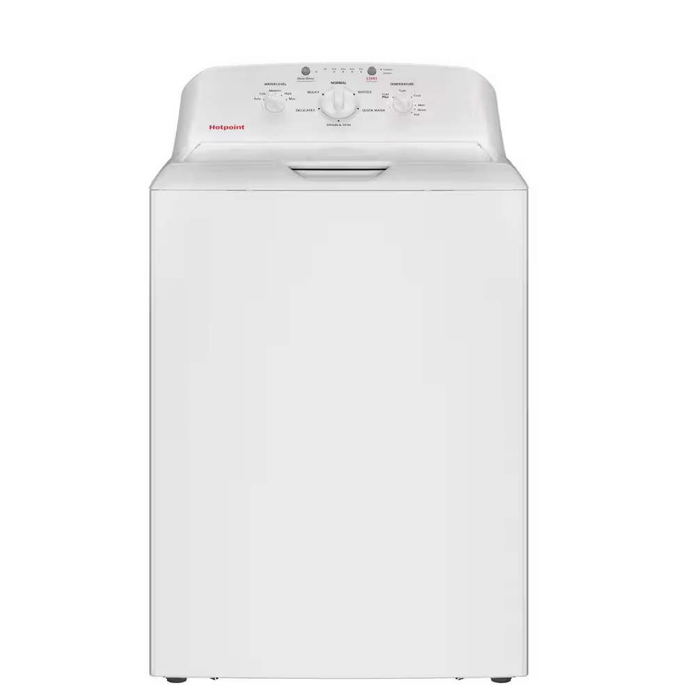 Hotpoint - HTW265ASWWW - 4.0 cu.ft. Top Load Washer in White with Cold ...