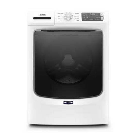 Maytag 4.5 cu. ft. White Stackable Front Load Washing Machine with 12-Hour Fresh Spin Model# MHW5630HW
