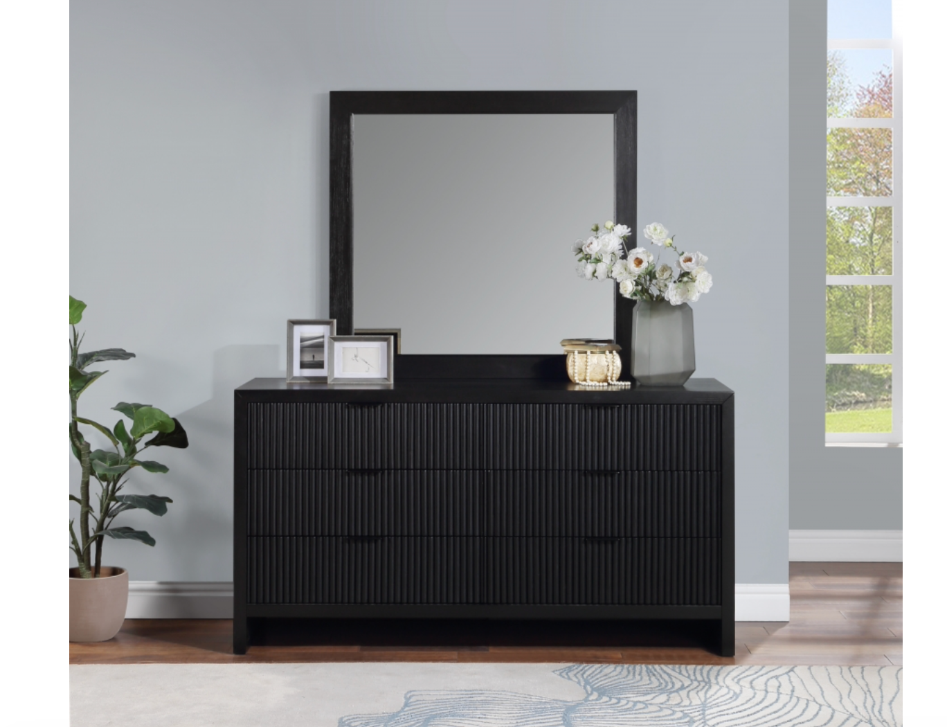 Meridian Mirror Meridian Fairfax Mirror – NJS Liquidators