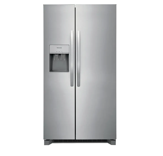 Frigidaire-FRSS2623AS- 25.6 Cu. Ft. Side-by-Side Refrigerator - Stainless Steel