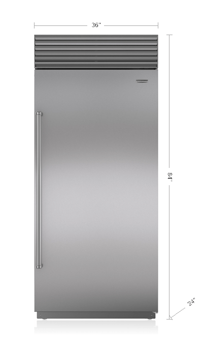 Sub zero -BI-36R/S-Legacy model-36" classic refrigerator