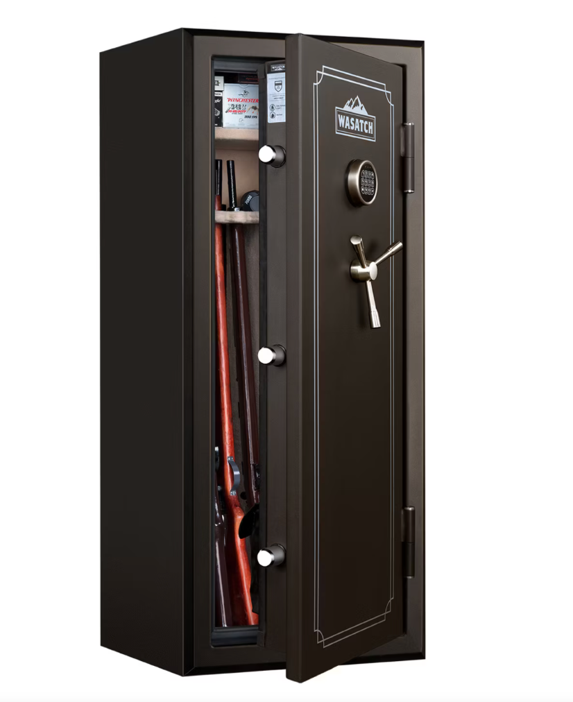 Wasatch 24 Gun Fire and Waterproof Safe with Electronic Lock