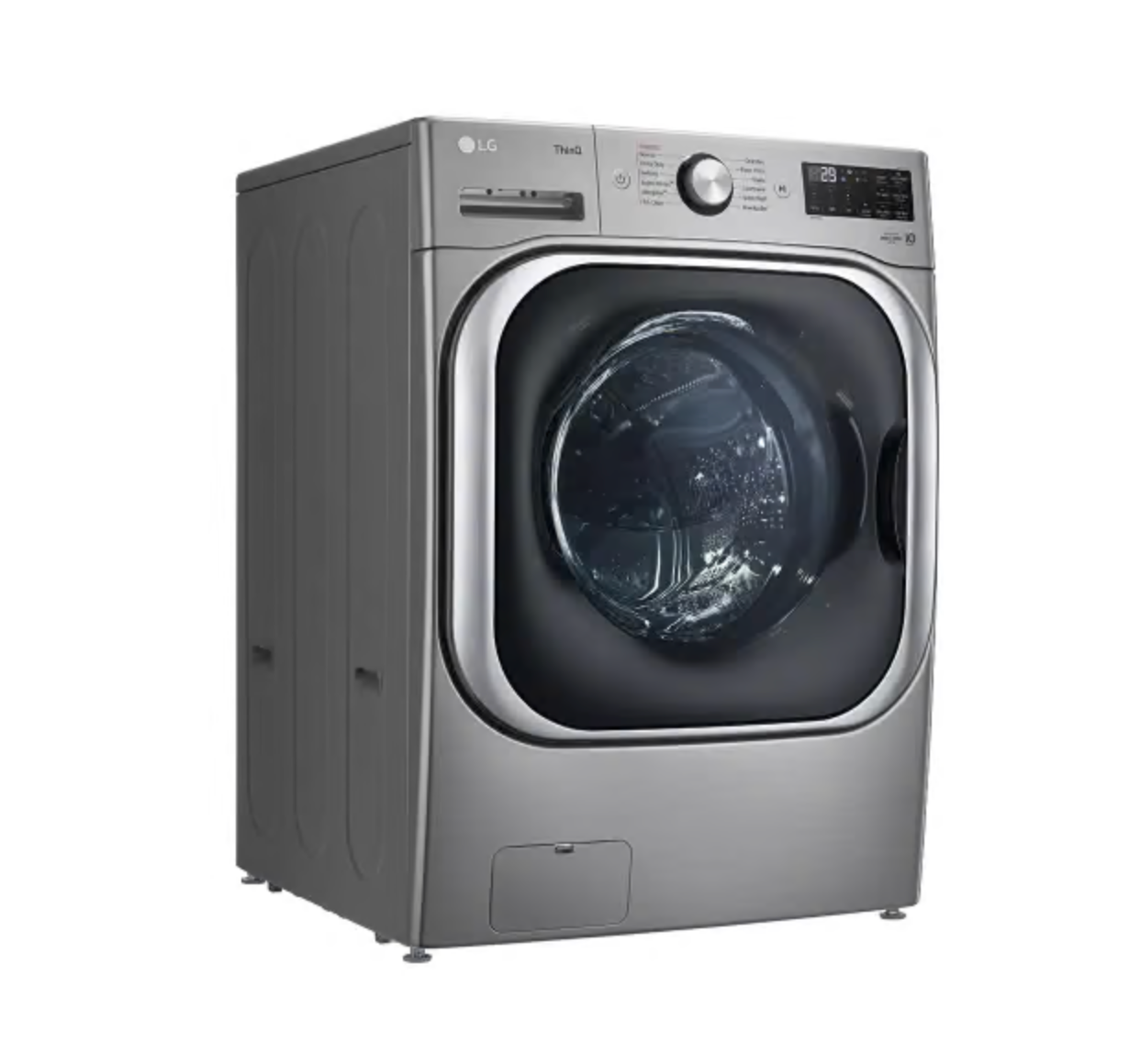 LG - WM8980HVA - 5.2 cu. ft. Mega Capacity Smart Wi-Fi Enabled Front Load Washer with TurboWash® and Built-In Intelligence