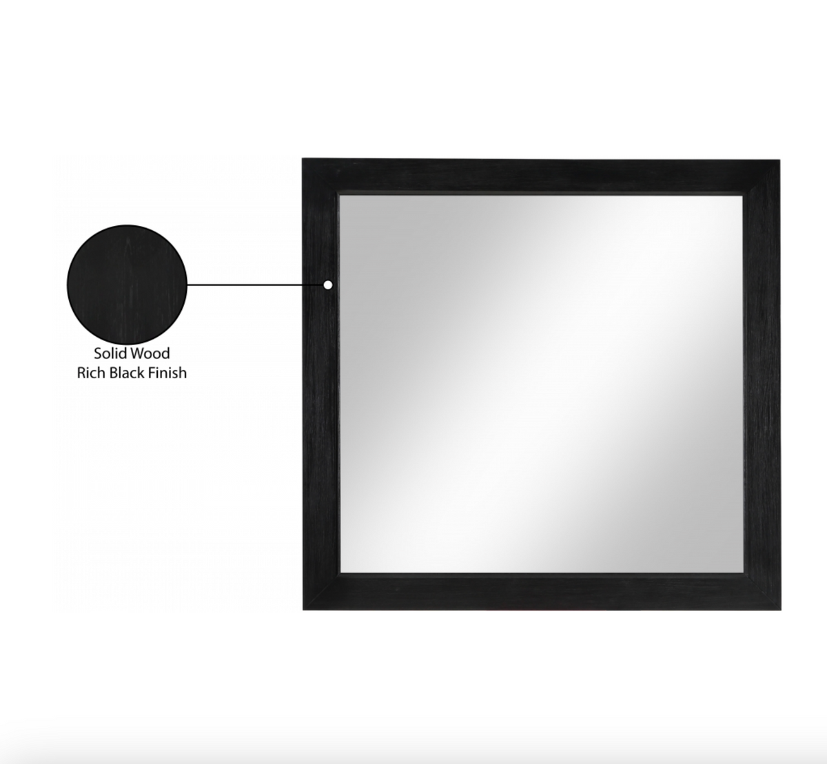Meridian Mirror Meridian Fairfax Mirror – NJS Liquidators