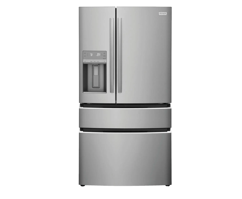 Frigidaire -GRMC2273CF- Gallery 21.5 Cu. Ft. 4-Door French Door Counter-Depth Refrigerator - Stainless Steel