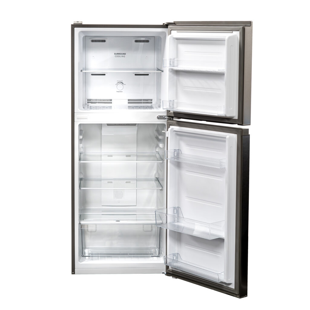 Danby Woods - WFF100SL - 10.0 cu. ft. Top Mount Frost-Free Fridge in Stainless Steel Look