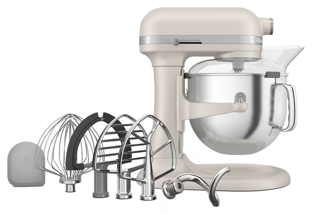 KitchenAid - KSM70SNDXMH - 7 Quart Bowl-Lift Stand Mixer With Redesigned Premium TouchPoints - Milkshake