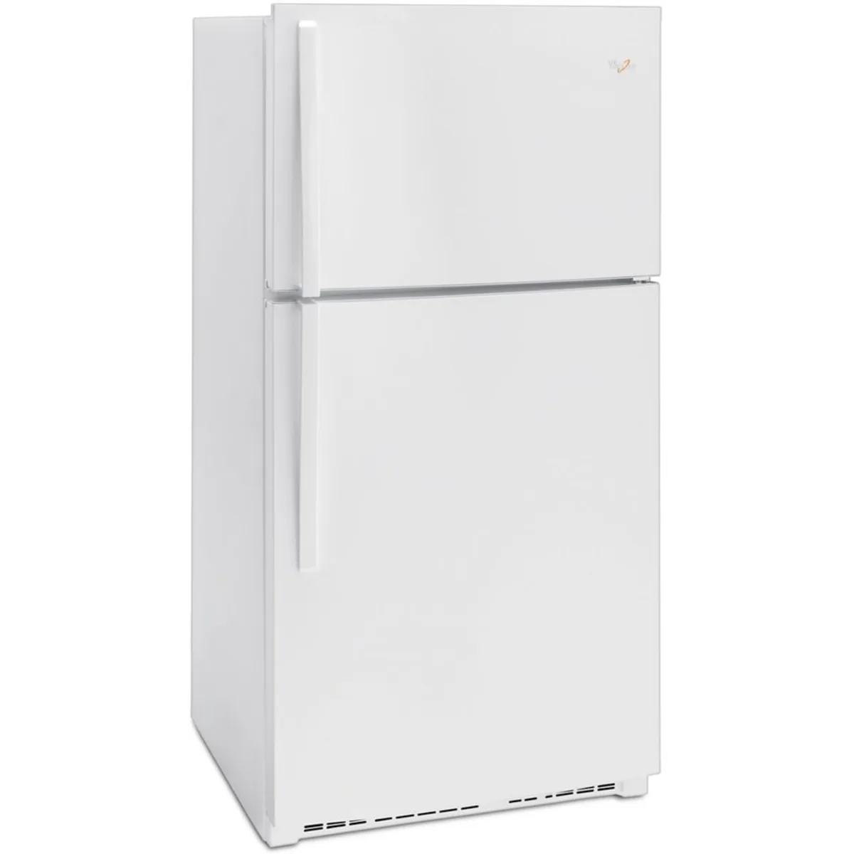 Whirlpool - WRT541SZDW - 33 Inch Top Freezer Refrigerator with 21 Cu. Ft. Total Capacity, Frameless Shelves, Flexi-Slide Bin, Humidity-Controlled Crisper, Gallon Door Storage, LED Lighting, EZ Connect Ice Maker Kit Compatible