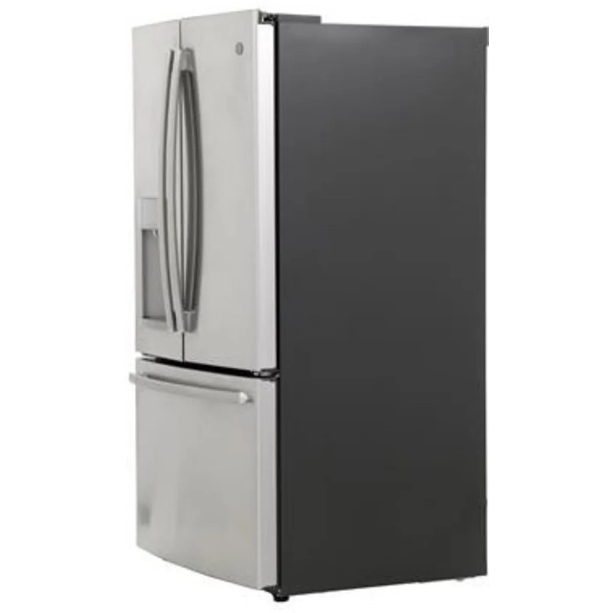 GE - GFE28GYNFS - 36 Inch French Door Refrigerator with 27.7 Cu. Ft. Capacity, TwinChill™, Turbo Cool/Freeze, Showcase LED, Enhanced Shabbos Mode, Ice Maker, Ice & Water Dispenser, Advanced Filtration, ADA Compliant, and ENERGY STAR® Certified