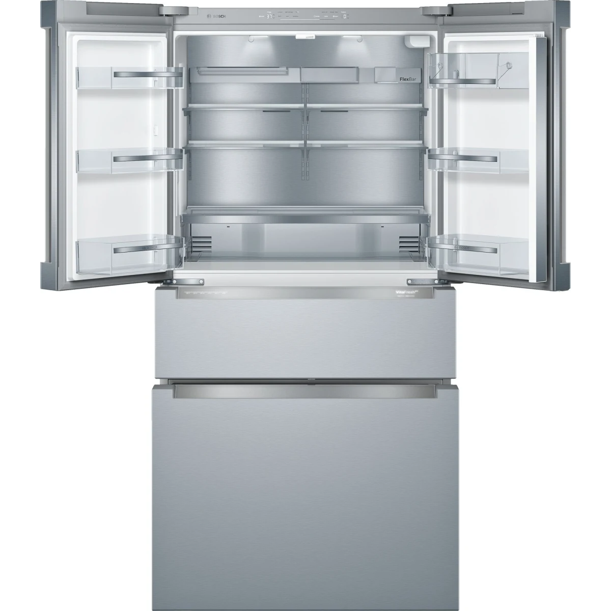 Bosch -B36CL80ENS-36 Inch Counter Depth French Door Smart Refrigerator with 20.5 Cu. Ft.
