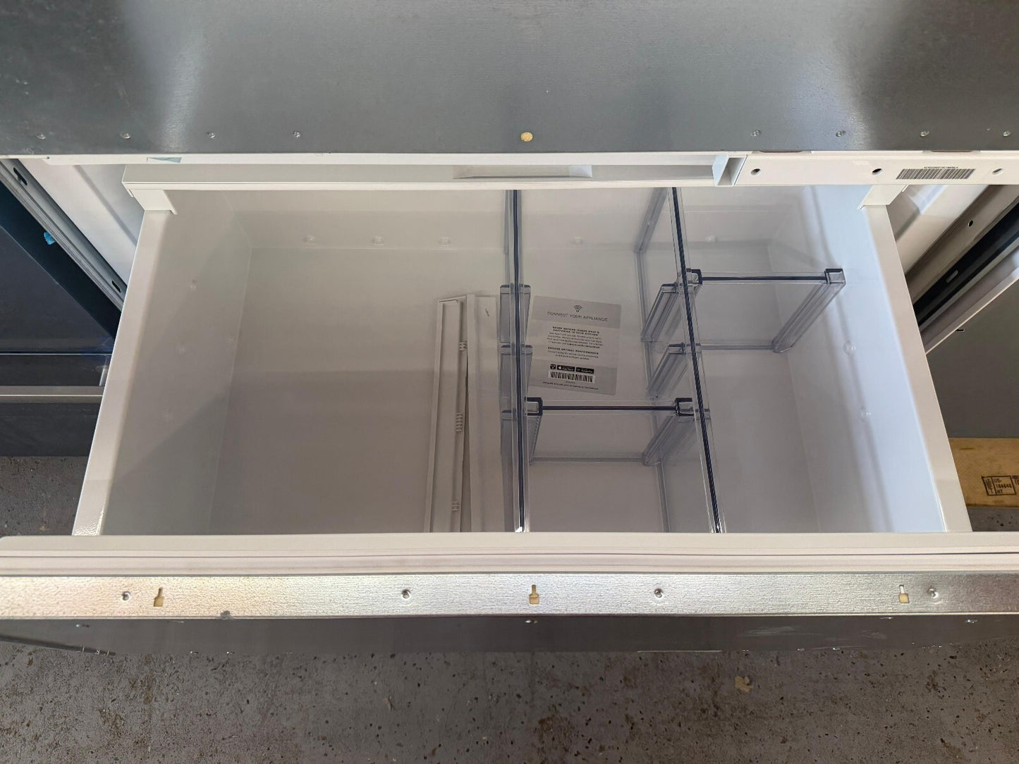 Sub-Zero DET3650R/R 36" Designer Over-and-Under Refrigerator, Panel Ready